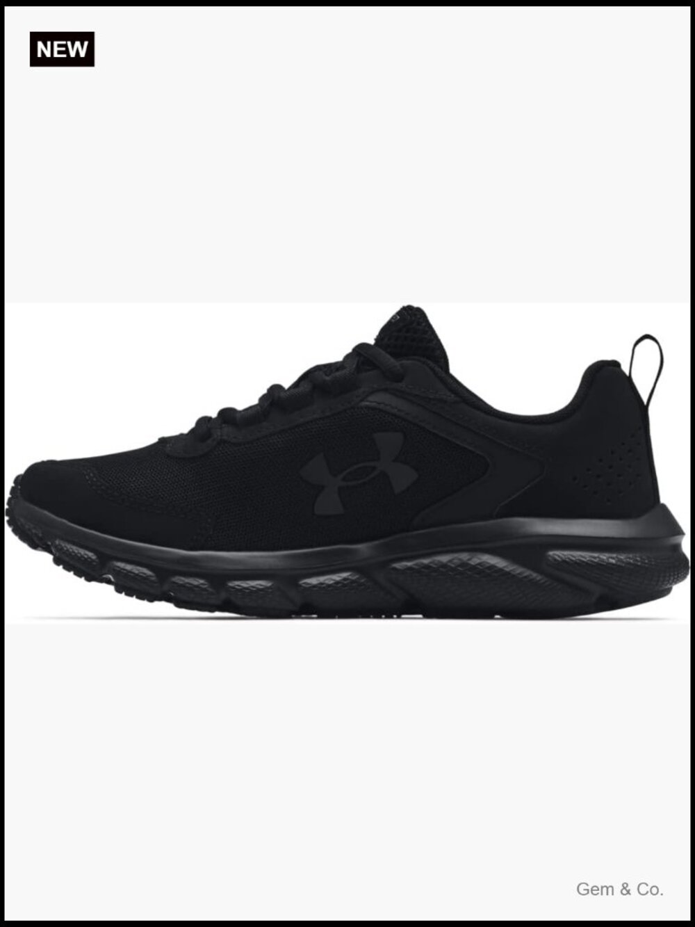 Charged Cushioning Running Shoes with Leather Overlays